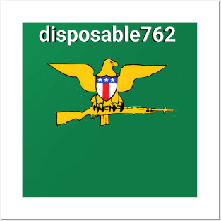 disposable762 logo Posters and Art